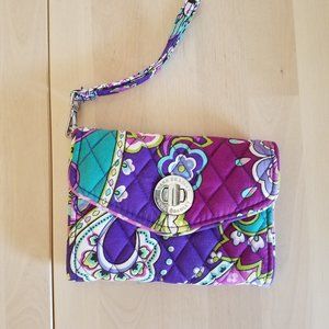 Vera Bradley Wristlet Mini Purse Wallet